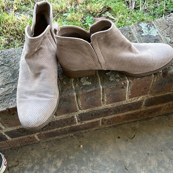 Tan Booties - Picture 2 of 3